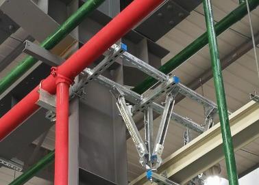 宝鸡市该抗震支架的整体式支吊架结构协调性好